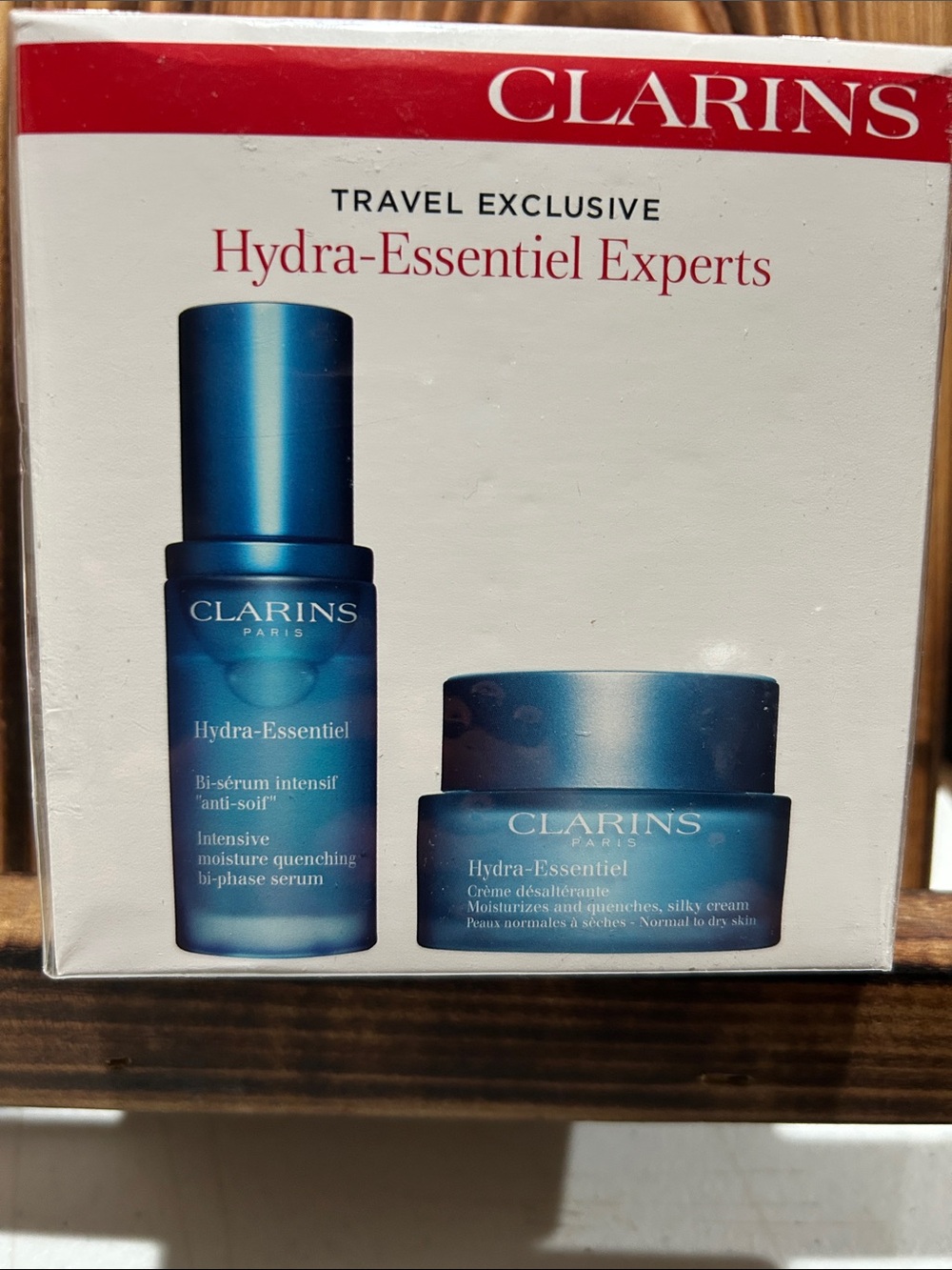 Clarins Hydra-Essentiel Set - Blue